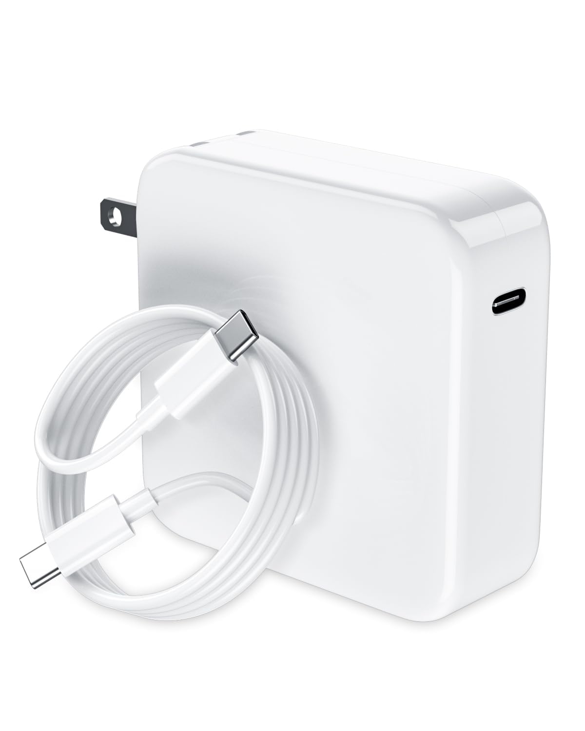 IEFUU 118W USB-C laptop charger powers MacBook Pro and Air quickly and safely.