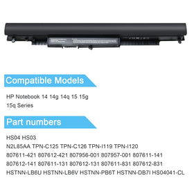 IEFUU HP 15-af131dx battery replacement, easy swap