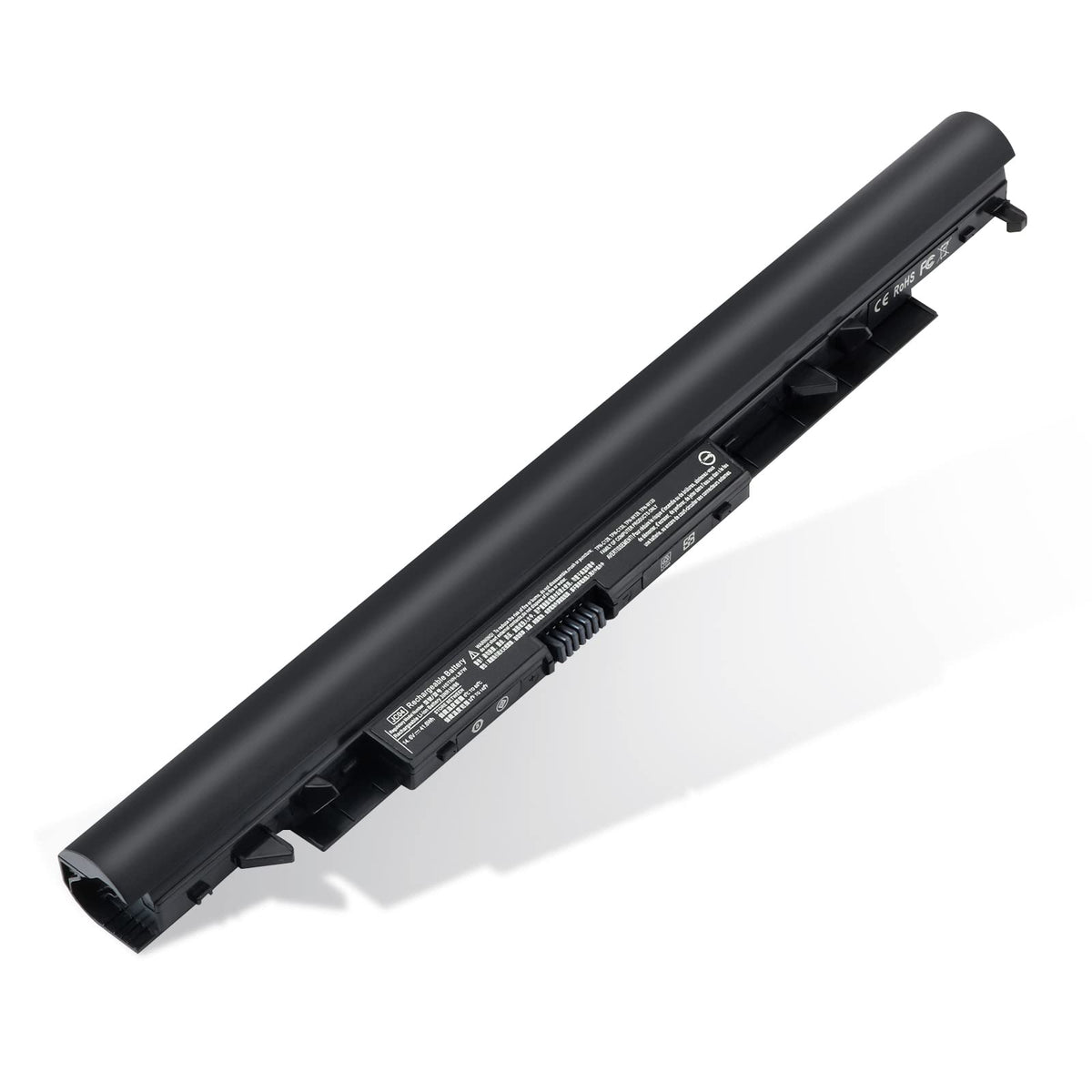 IEFUU front view of replacement battery showing slim black pack and label, reliable fit