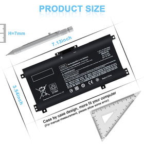 IEFUU LK03XL back label with specs ensuring correct compatibility