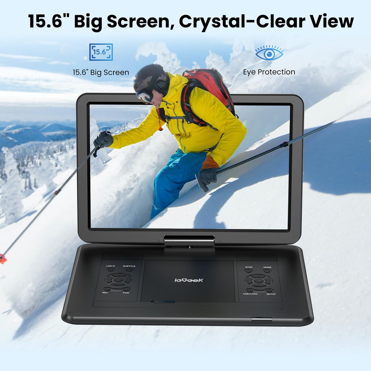 ieGeek dual speakers deliver clearer audio for shared movie nights
