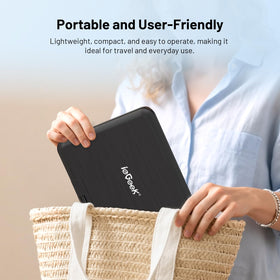 ieGeek 1024x600 HD screen delivers crisp images.