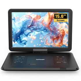 ieGeek portable dvd with swivel screen for flexible home or travel viewing