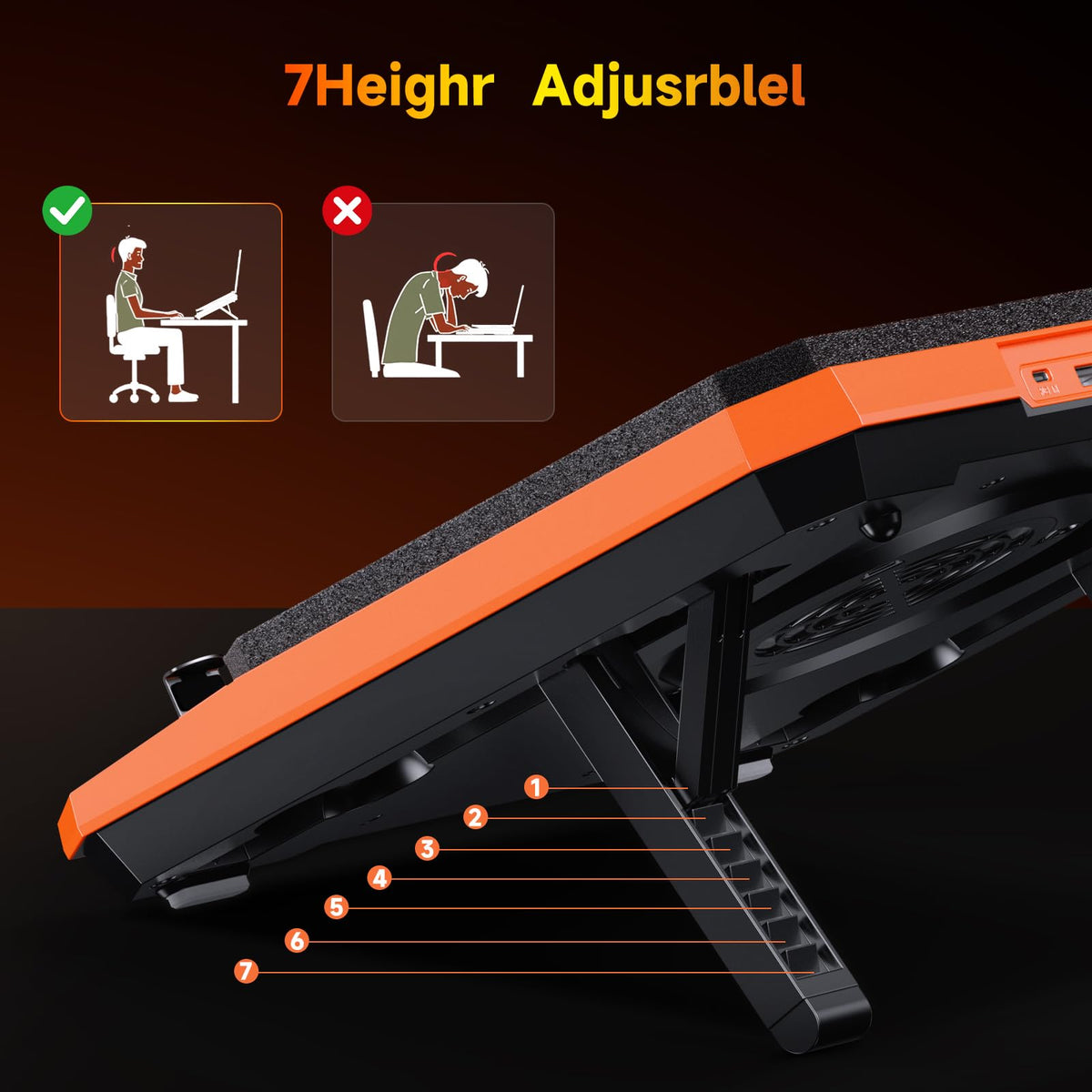 IETS GT300 adjustable height bracket supports comfortable posture during long sessions