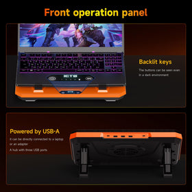 IETS GT300 five-speed wind dial emphasizes customizable cooling for gaming or work