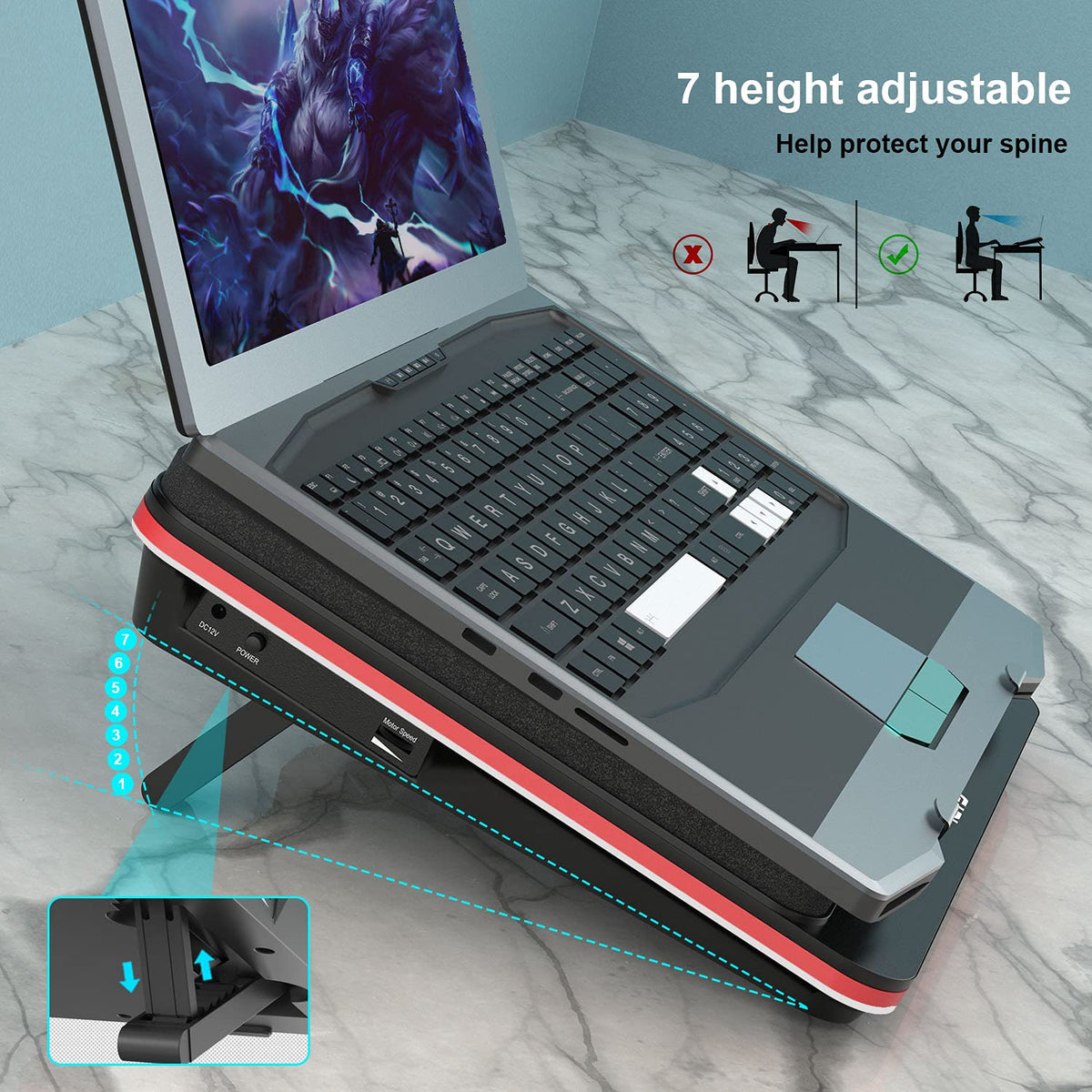 IETS GT500 dust filter protects components from dust and debris.