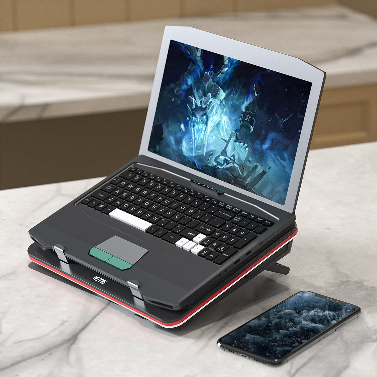 IETS GT500 ideal for long gaming sessions with reliable airflow.