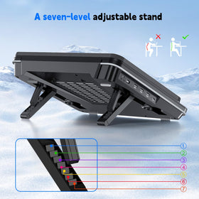 IETS GT600 adjustable brackets and anti-slip feet support stable use