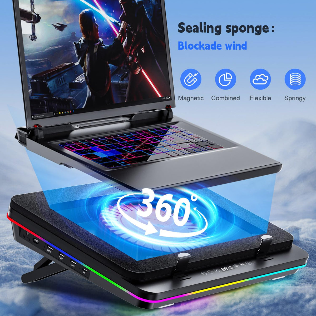 IETS GT600 metal body offers durability during long gaming sessions