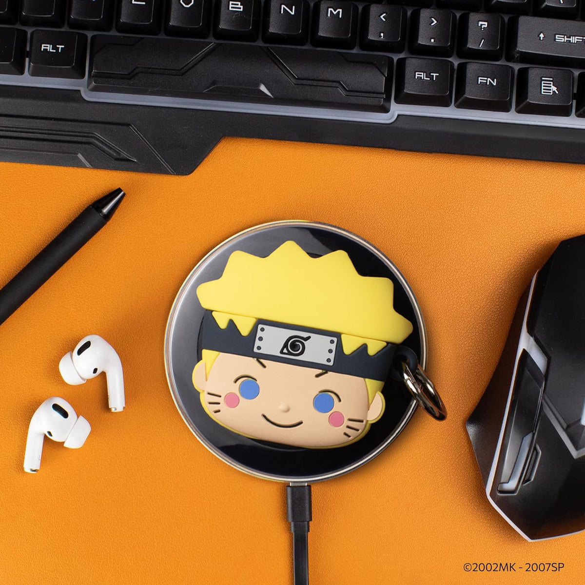 iFace Naruto Shippuden AirPods Pro case compatible with Pro 1 and Pro 2.