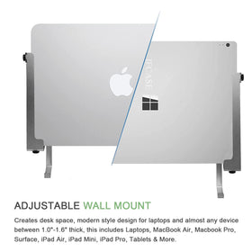 IFCASE aluminum wall mount package includes all mounting hardware.