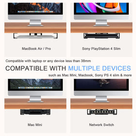 IFCASE under desk laptop mount desk-fit shows versatile compatibility