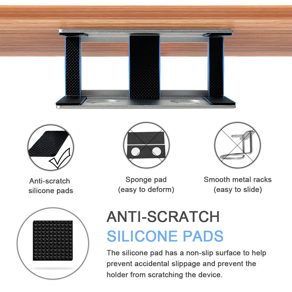 IFCASE durable aluminium construction supports laptops, Mac Mini, and more.