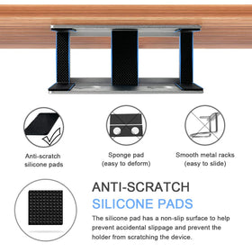 IFCASE durable aluminium construction supports laptops, Mac Mini, and more.