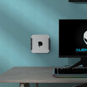 IFCASE versatile mounting options for wall, under-desk, or monitor-back placement