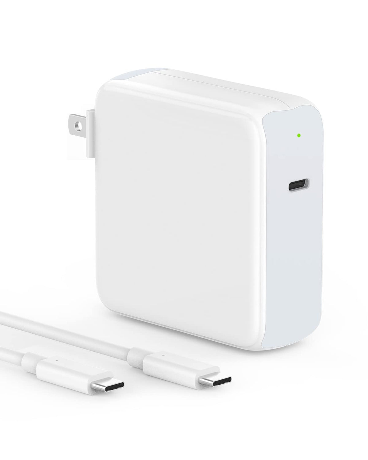 IFEART 96W adapter front view showing compact design and durable finish for reliable charging