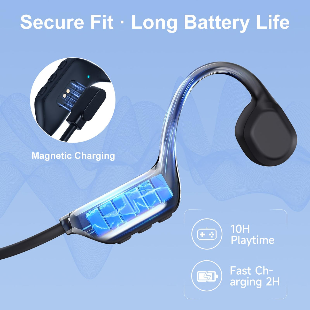 IFECCO LED battery indicator displaying remaining power for long workouts