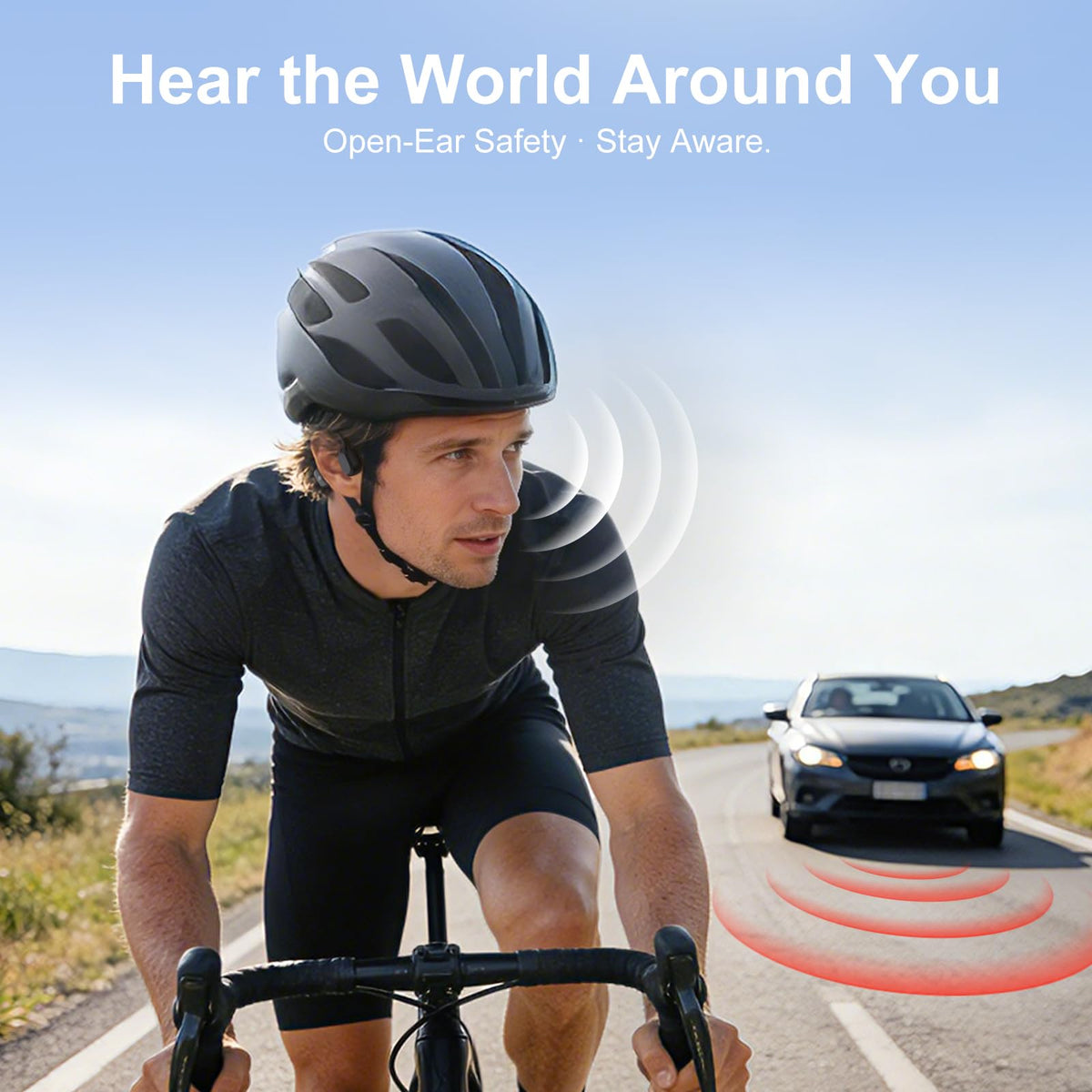 IFECCO close-up of bone conduction pad showing detail and secure sound delivery