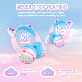Ifecco protective carry case holding headphones for travel and storage