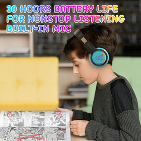 IFECCO child wearing headphones during study showing clear mic communication