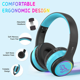 IFECCO headphones and protective case packaged for safe travel and storage
