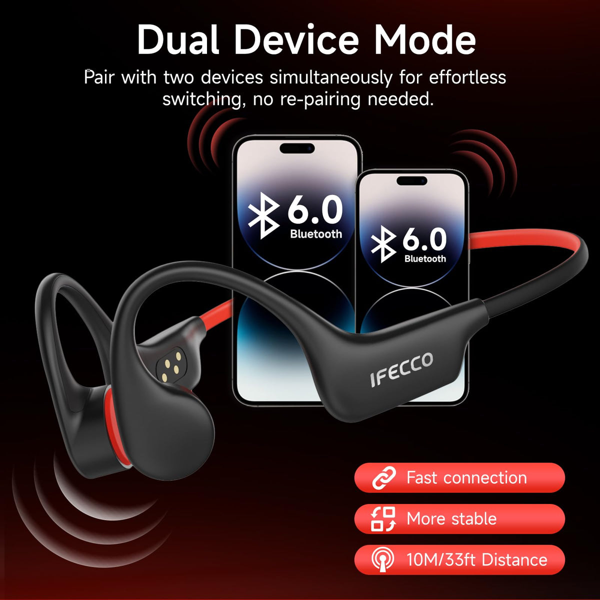 I love e iFecco magnetic charging cable connection for quick syncing