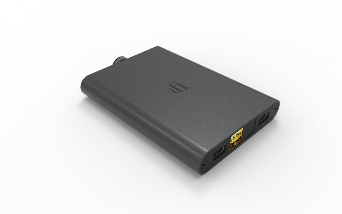 ifi Hip-dac 3 Stealth matte black finish reduces reflections and blends with rigs