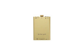 IFI Hip-dac2 Gold Edition back ports highlight flexible USB and headphone connections.