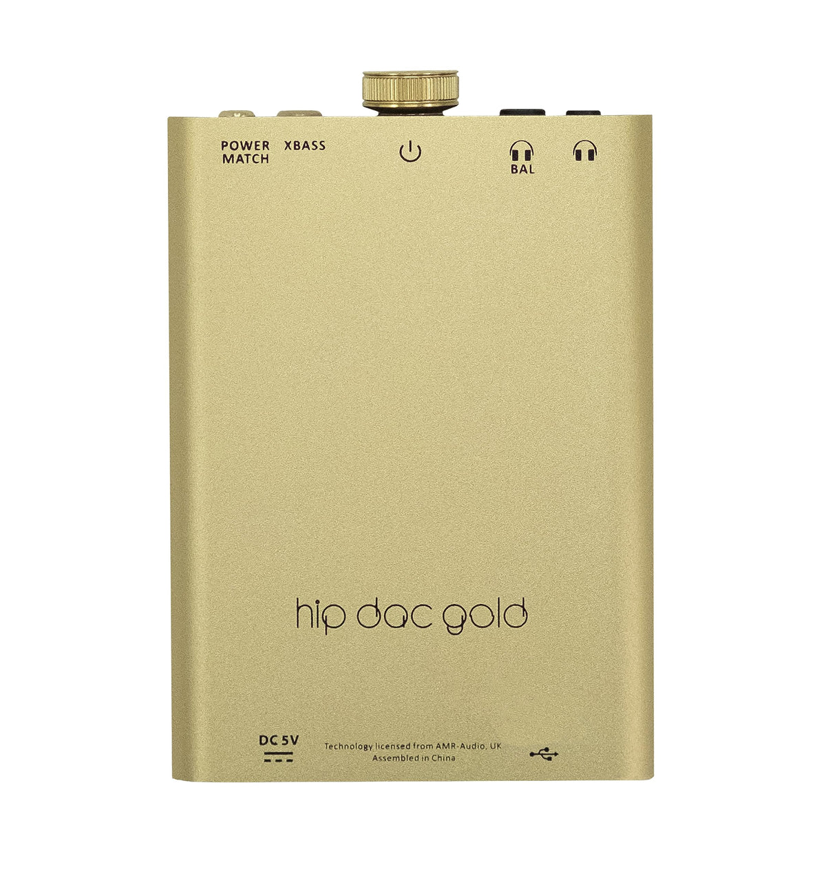 MQA decoding on the Hip-dac2 Gold Edition supports high-fidelity streaming formats.