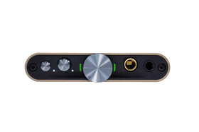ifi hip-dac3 LED indicators show audio format and sample rate.