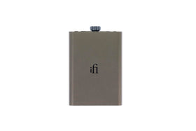 ifi hip-dac3 Titanium Shadow front view for high-fidelity portable listening.