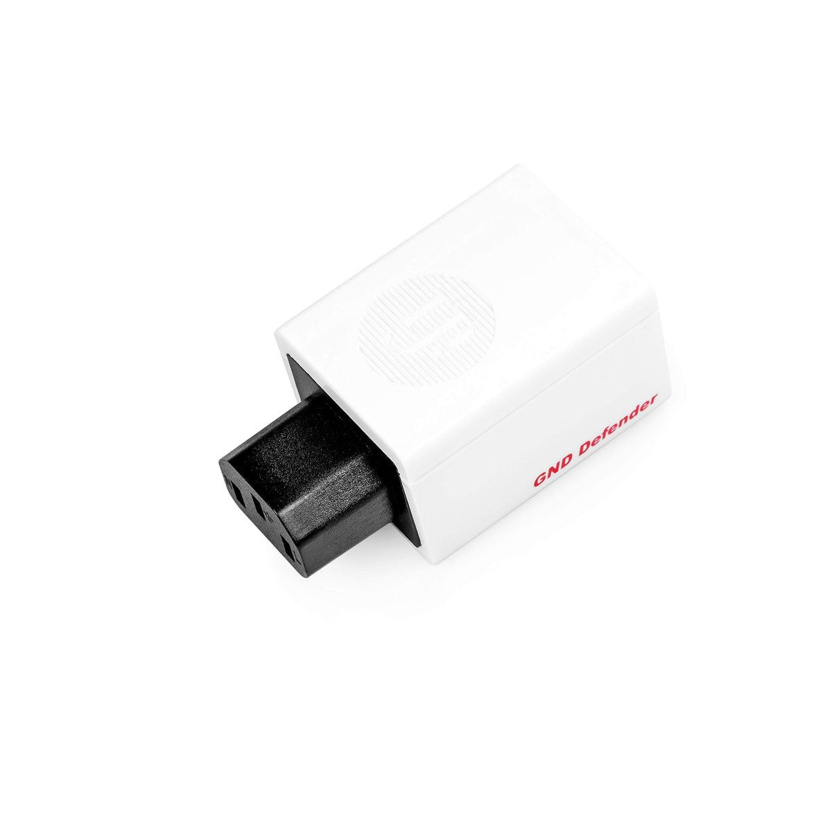 ifi SilentPower GND Defender front view highlights ground loop reduction for clear audio