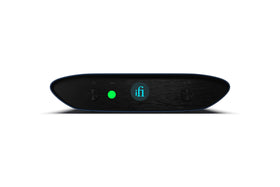 iFi Zen Air Blue 2 size comparison next to car key to show compact form and easy installation
