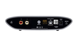 iFi Zen Air DAC angled detail highlighting build and knobs for precise control
