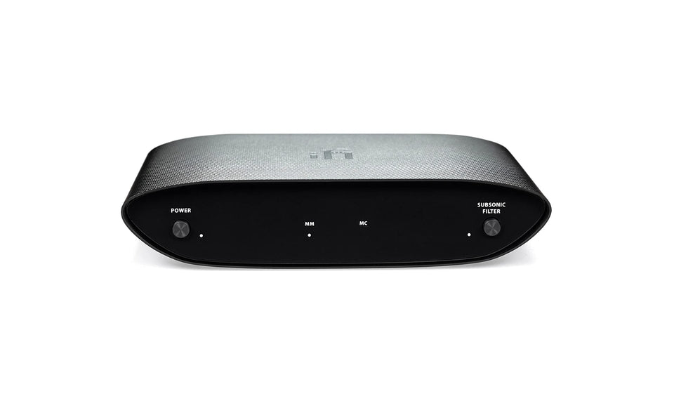 iFi Zen Air Phono front panel showing compact design for vinyl clarity