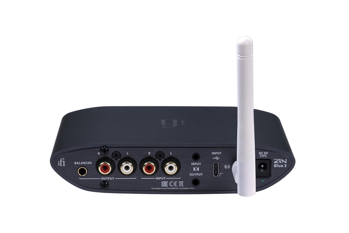 IFI Zen Blue 3 USB DAC mode converts digital signals to high-quality desktop audio.