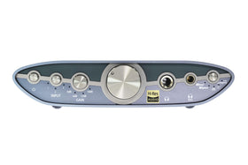 ifi Zen CAN 3 back ports show 6.35mm and 4.4mm outputs for versatile headphones.