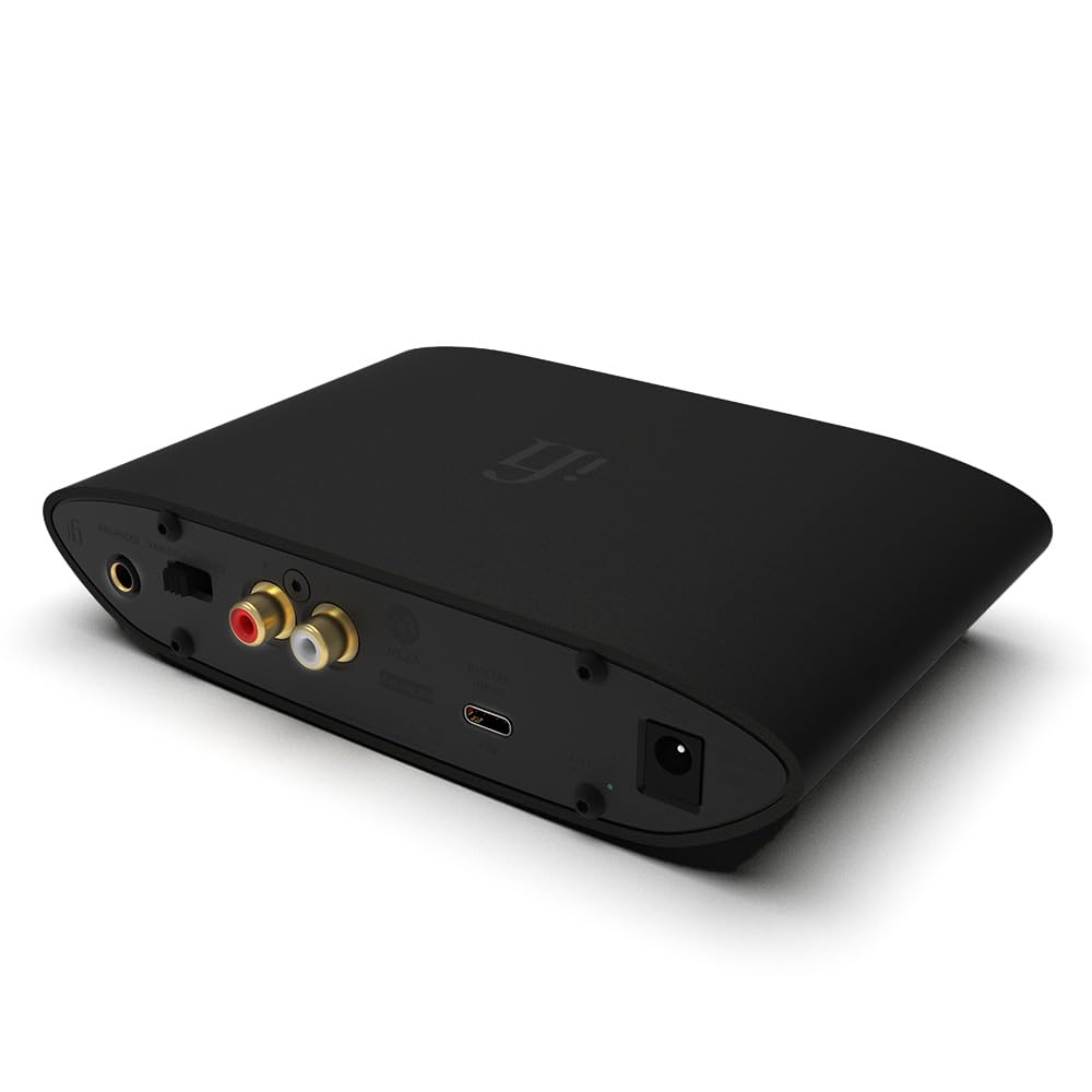 IFI Zen DAC 3 in use with headphones demonstrates balanced and single-ended outputs