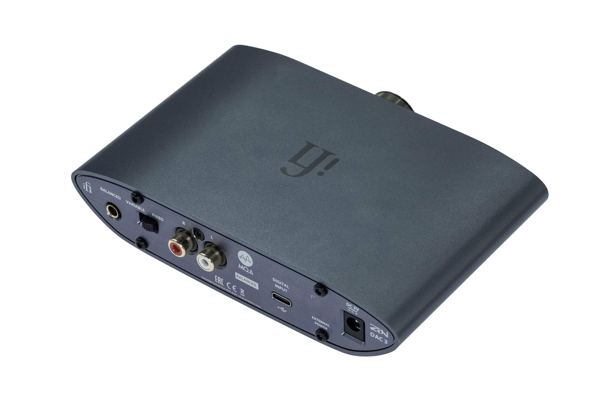 ifi Zen DAC 3 USB C input enables easy plug and play connections