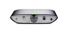 ifi Zen DAC V2 front panel highlights compact desktop design for easy access