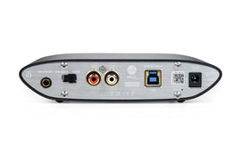 ifi Zen DAC V2 rear ports show flexible outputs for headphones, speakers, and amps