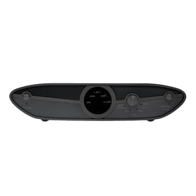 iFi Zen Phono 3 Black Stealth edition front view highlighting premium matte finish and design.