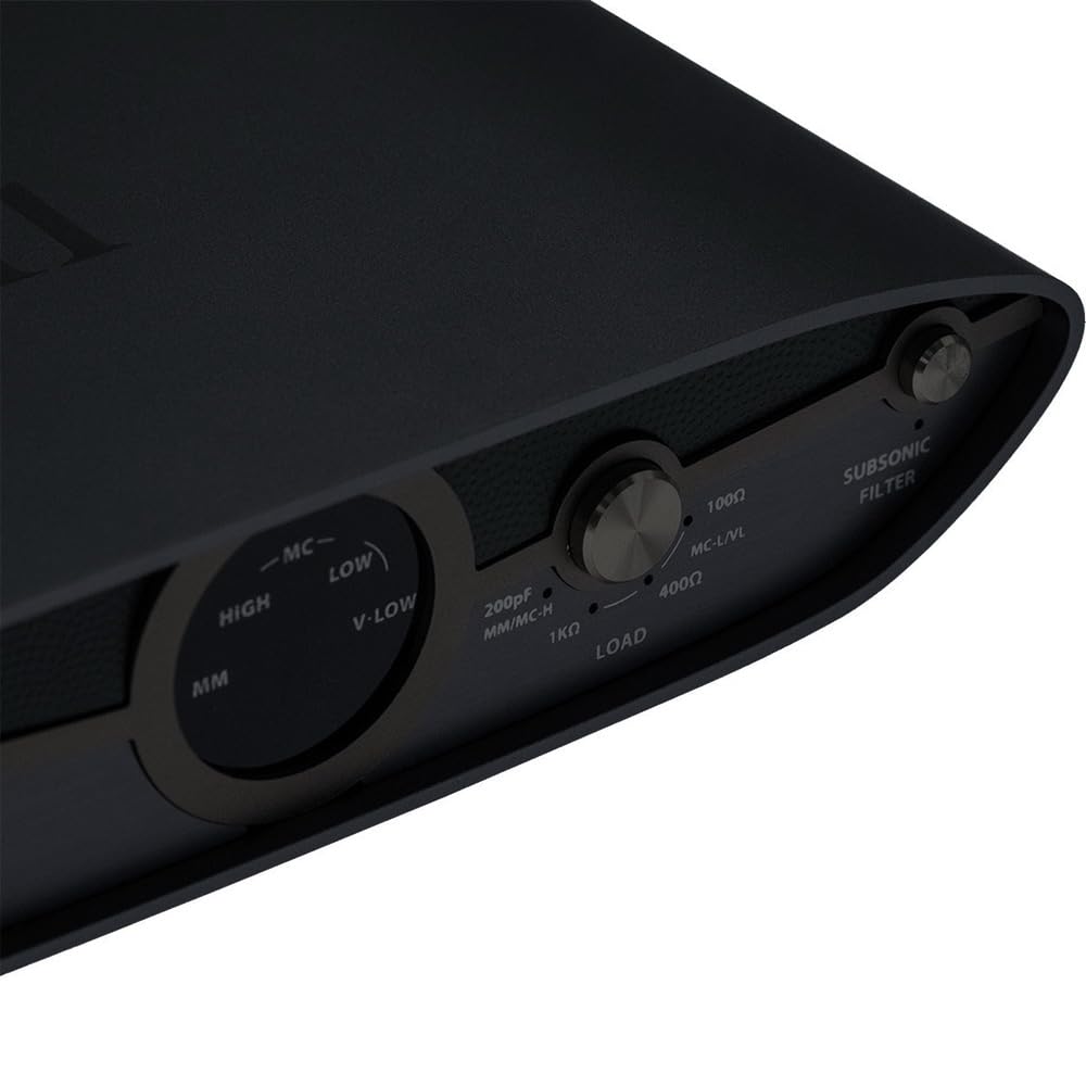 iFi Zen Phono 3 matte black finish adds a premium aesthetic to any setup.
