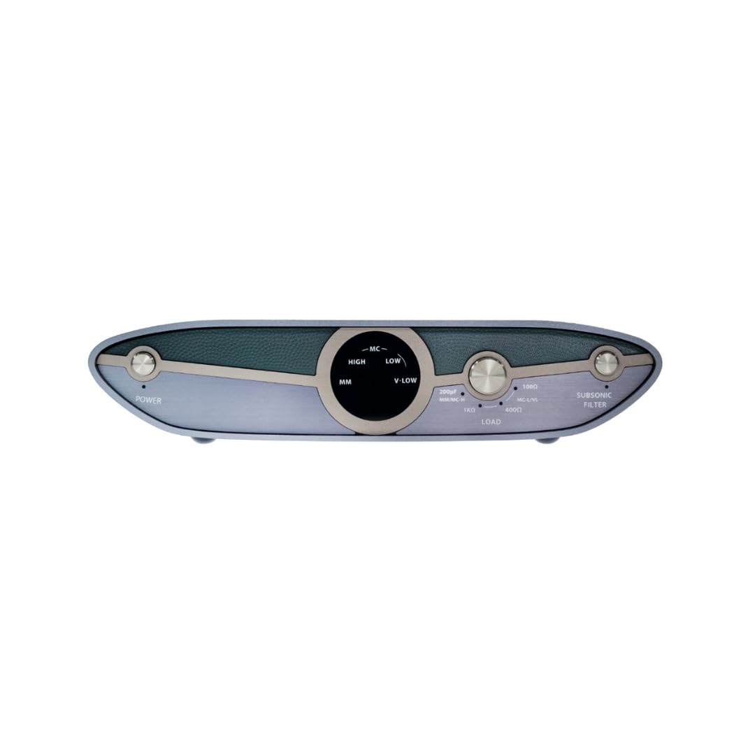 ifi Zen Phono 3 front panel with accessible controls for MM/MC and loading adjustments