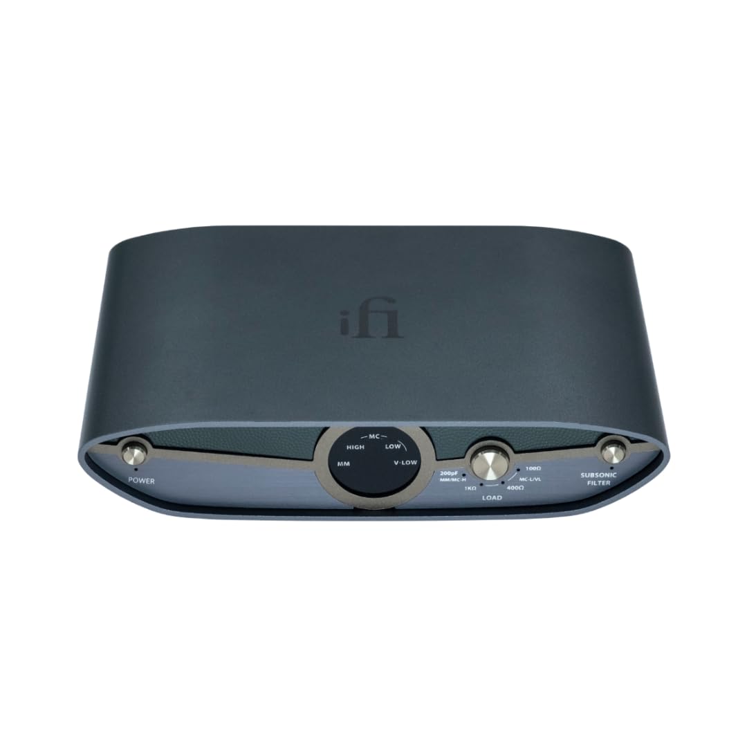 ifi Zen Phono 3 loading button enabling independent gain and loading changes