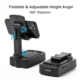 iFkoo hinge closeup showing durable rotation and adjustable angles