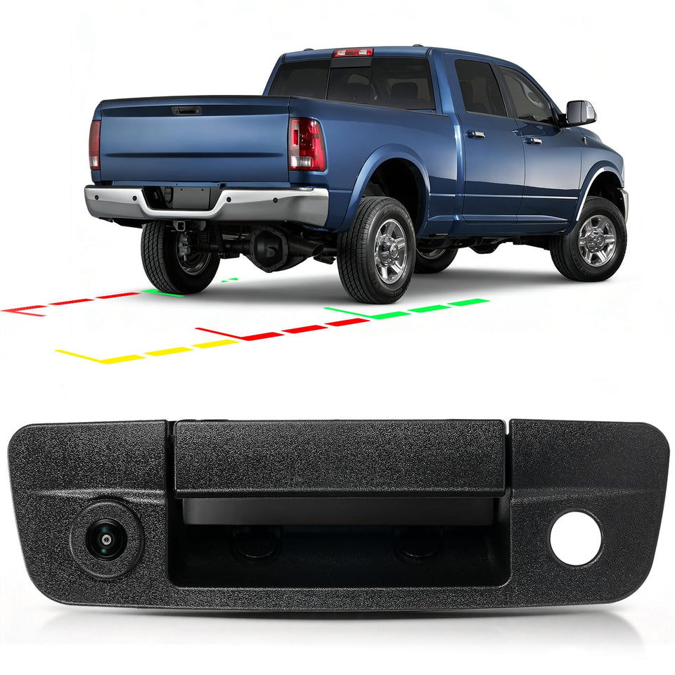 IFLIARAM tailgate camera 170° wide-view helps easier trailer alignment while reversing