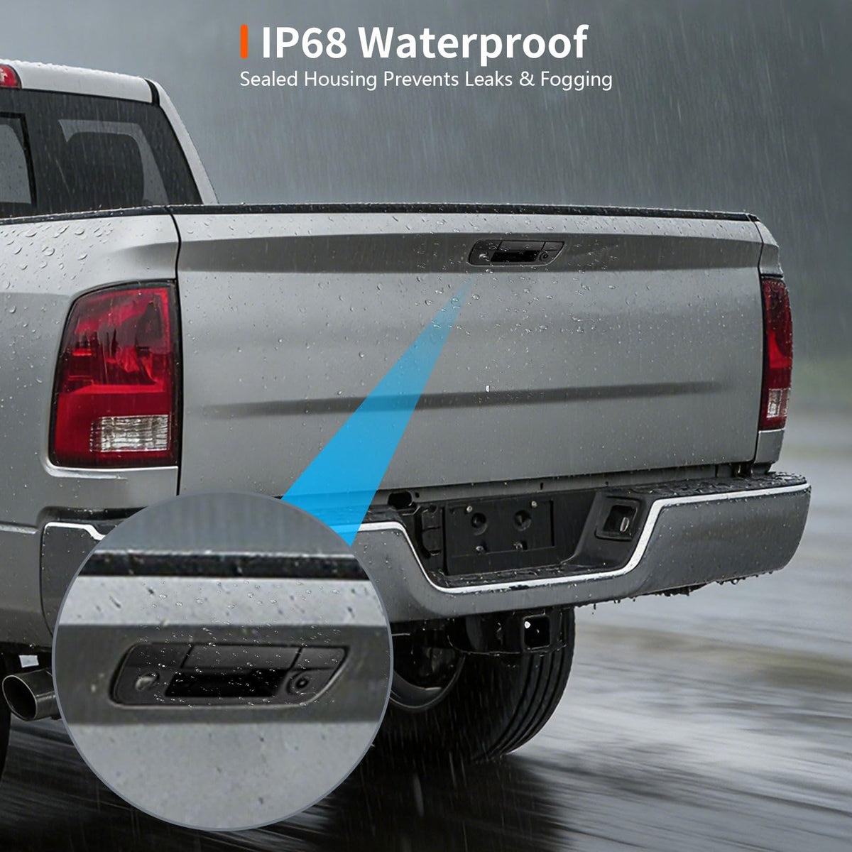 IFLIARAM tailgate camera rear-view setup supports safer reversing and easier parking