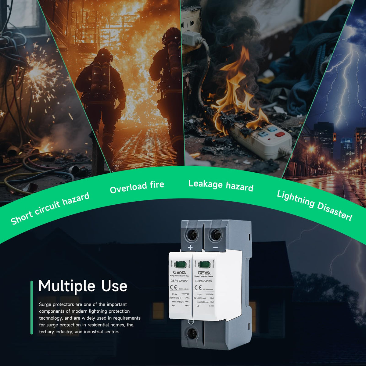 IGOYE mounted on 35mm DIN rail inside a distribution box for easy installation and integration