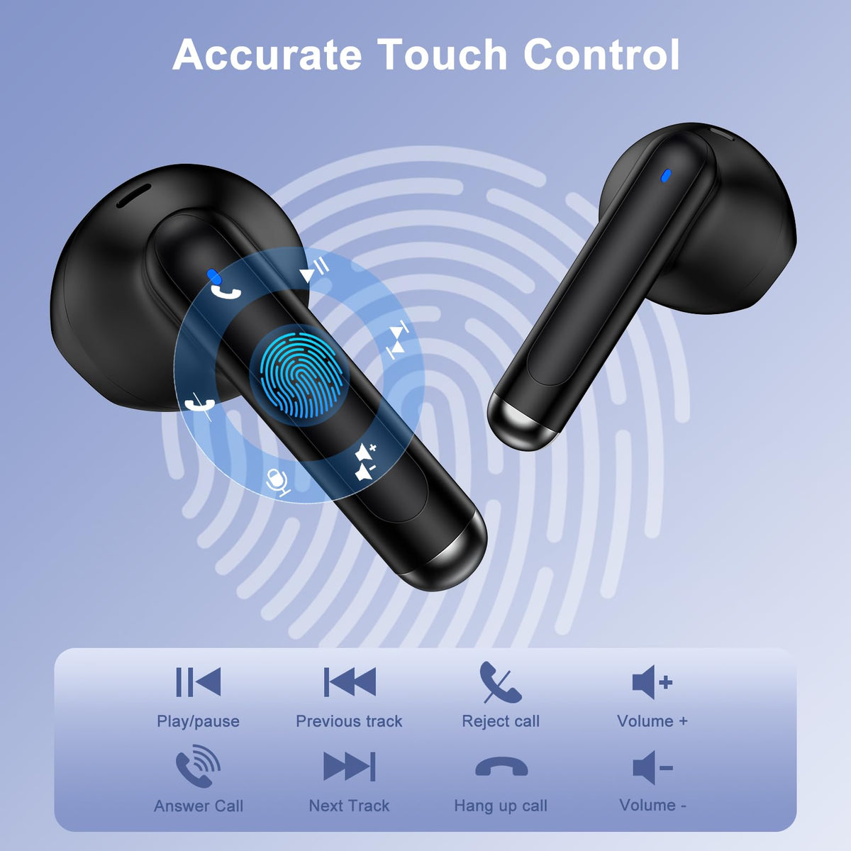 iHoto close-up of earbud driver highlighting 13mm speaker for richer bass